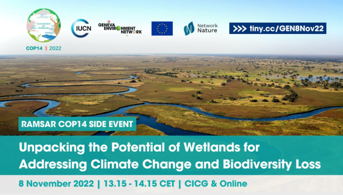 REST-COAST at the Ramsar COP14 side event: Unpacking the Potential of Wetlands for Addressing Climate Change and Biodiversity Loss