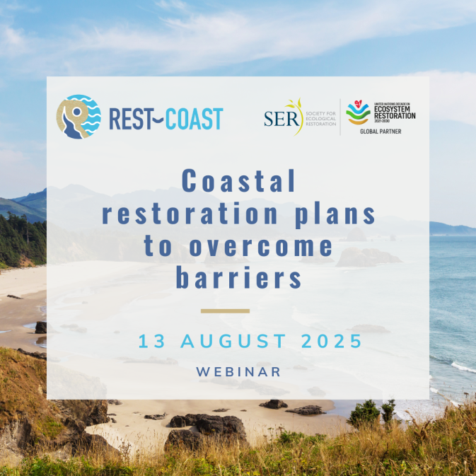 SER Europe hosts a REST-COAST webinar on coastal restoration