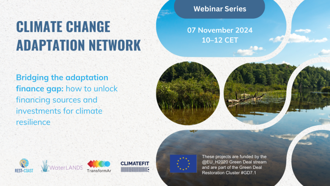 REST-COAST is taking part in a webinar series for Climate Change Adaptation Network
