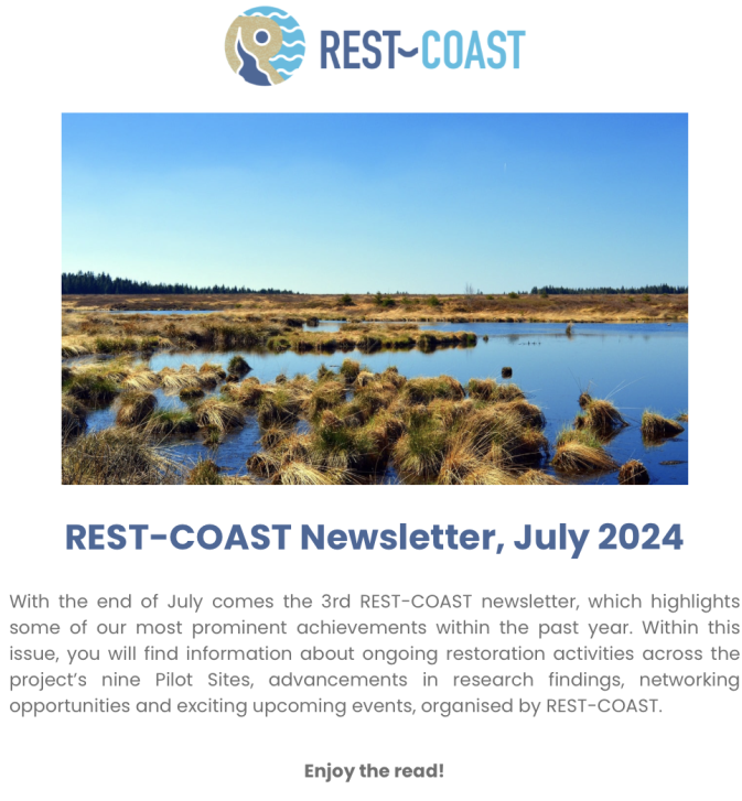 REST-COAST Newsletter: The latest issue of our news bulletin is out