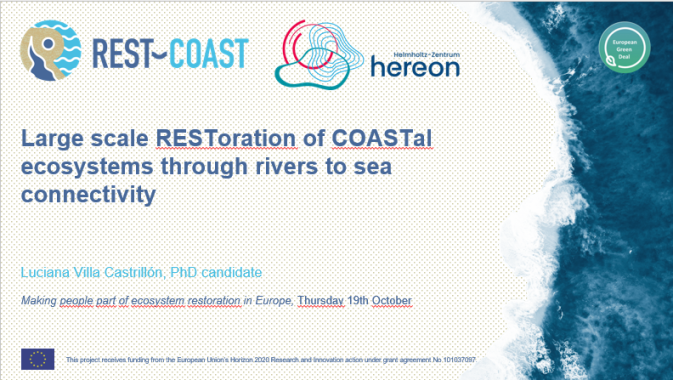 REST-COAST presented at the BfN ecosystem restoration workshop