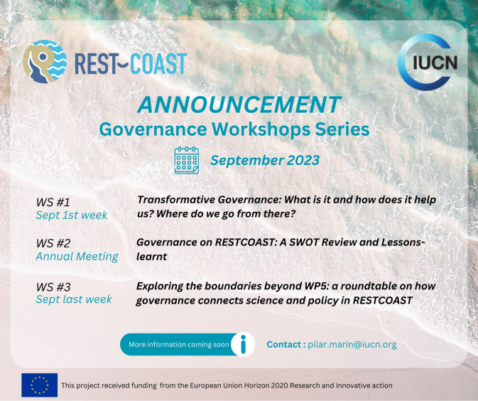 Governance, Science and Policy: a REST-COAST workshop series
