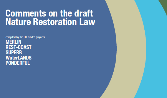 Joint contribution to the EU Nature Restoration Law by Rest-Coast and four sister EU research projects