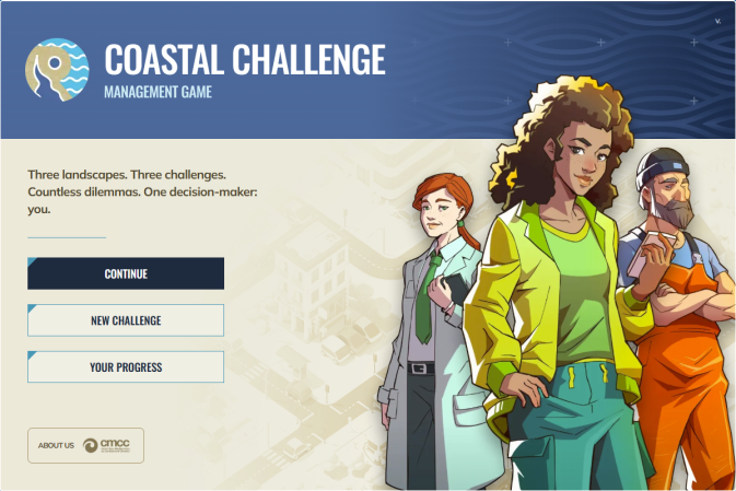 Coastal Challenge: a serious game to explore coastal climate adaptation pathways