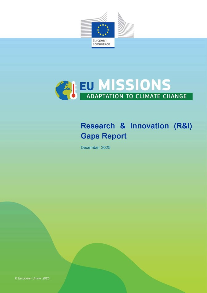 REST-COAST contributes to a new report on research and innovation gaps for climate adaptation in Europe